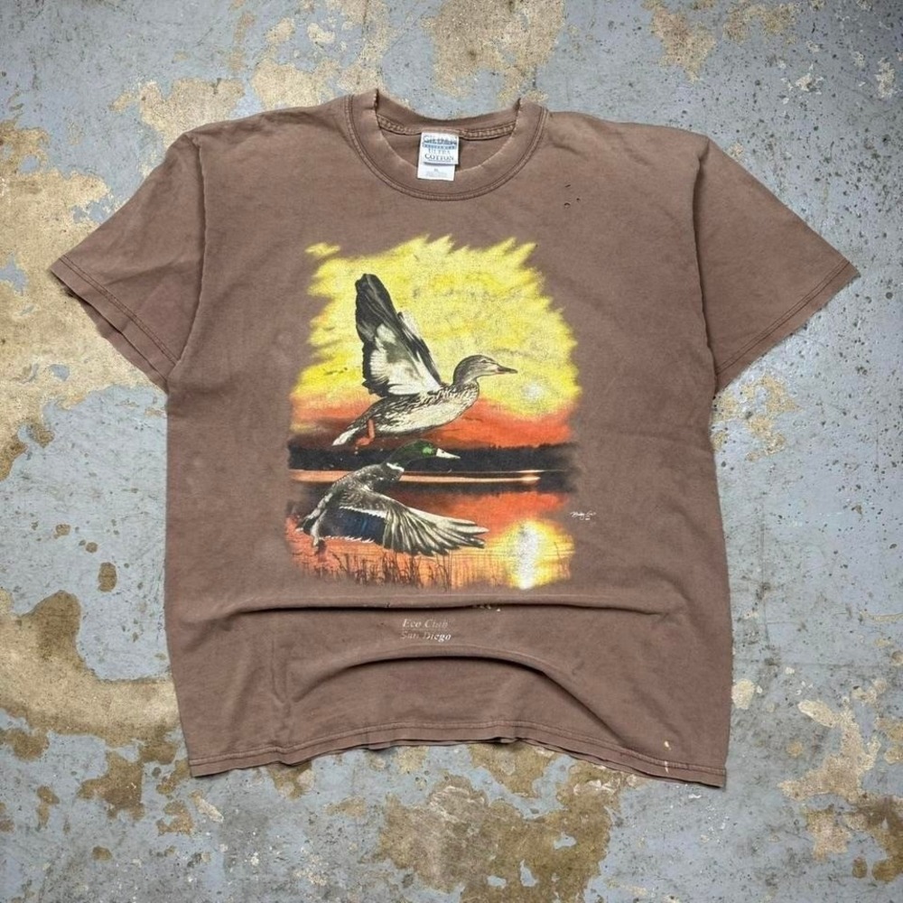 1990s nature duck tee